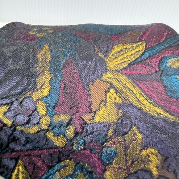 VTG Britches Of Georgetown Vivid Multi Colored Floral 100% Silk Tie USA‎ - Picture 1 of 4